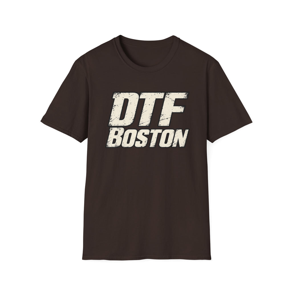 DTF Boston T-Shirt | Retro Distressed Sports Logo