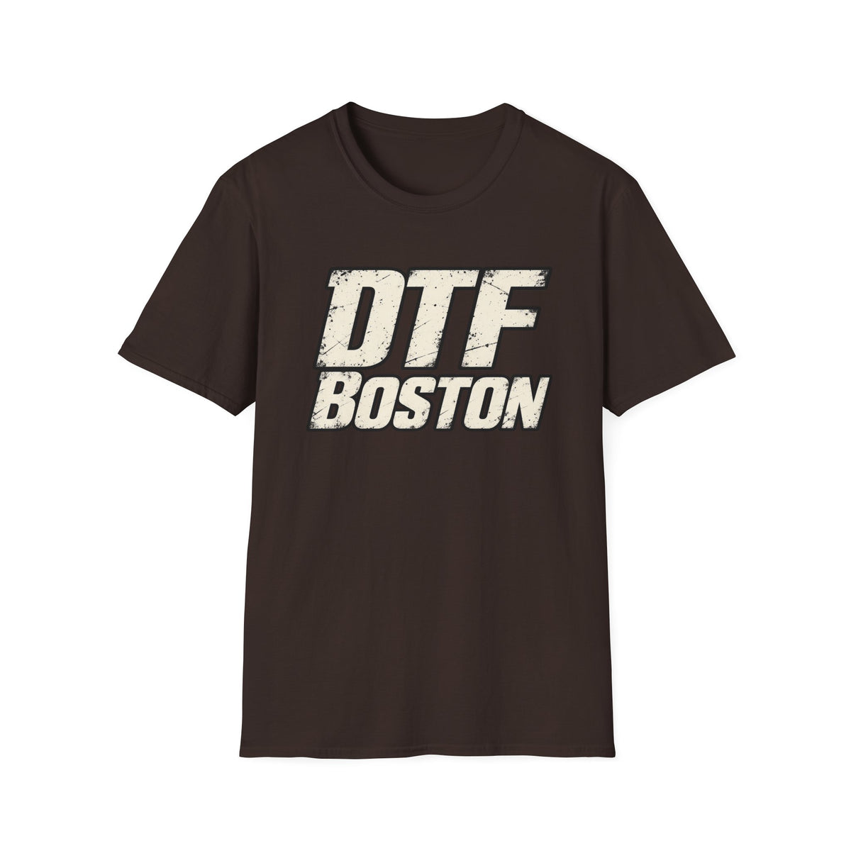 DTF Boston T-Shirt | Retro Distressed Sports Logo