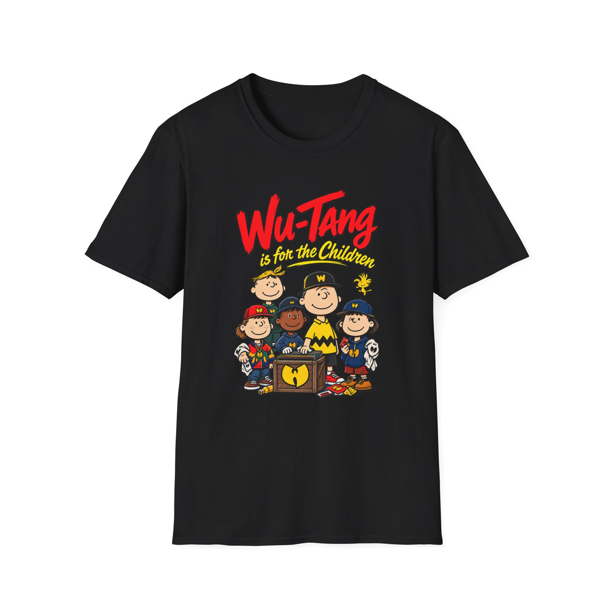 Wu-Tang is for the Children T-Shirt | Cartoon Hip Hop Logo Tee | 1990's 2000's Nostalgia Throwback