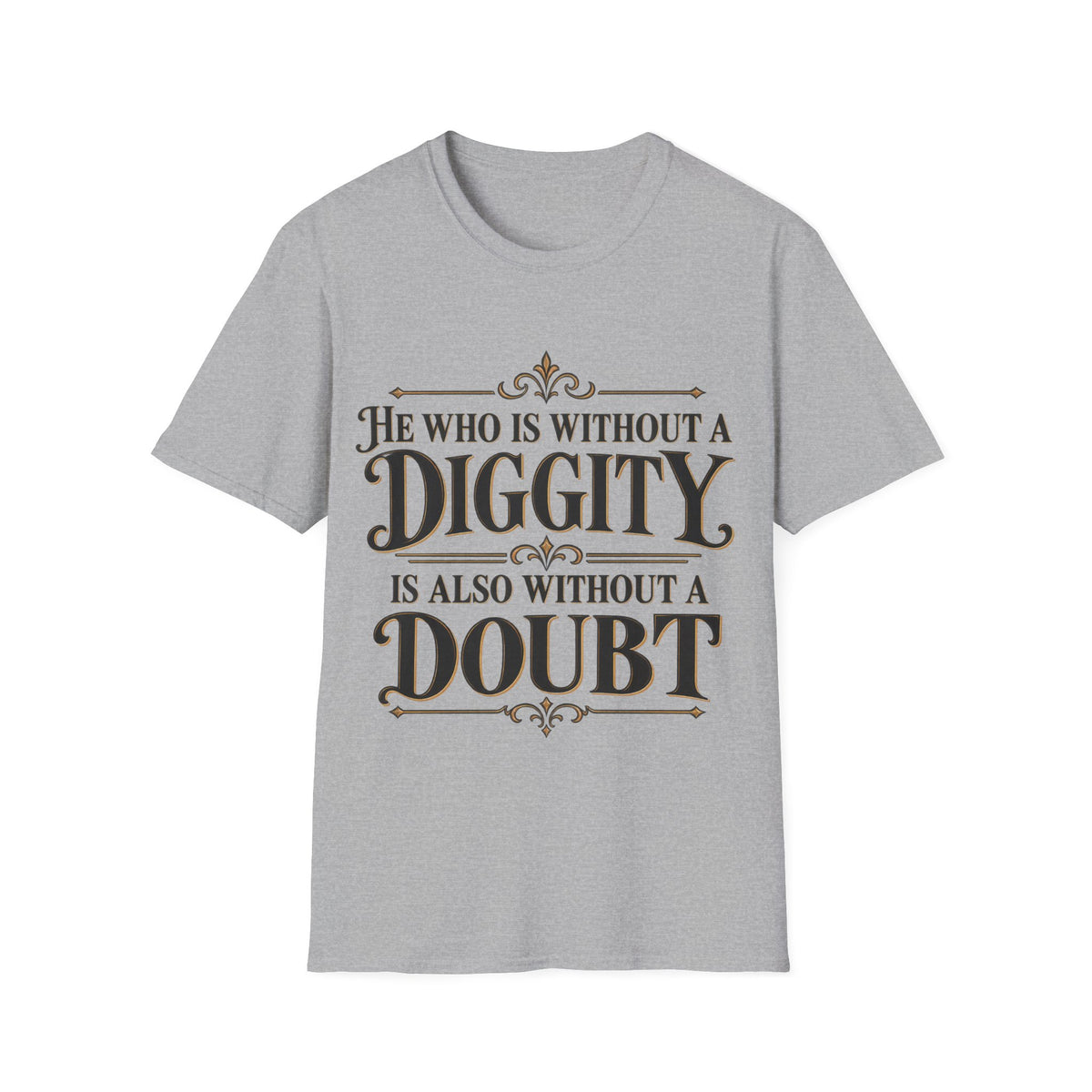 No Diggity No Doubt T-shirt | 90s 00s Nostalgia Hip Hop Pop Culture Millennial Era