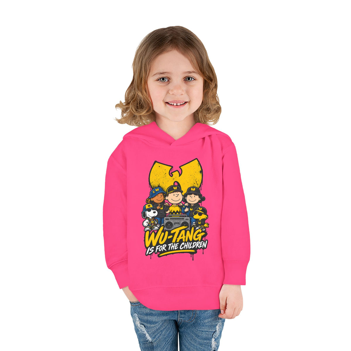 Wu-Tang Children character hoodie | Toddler Pullover Fleece Hoodie | 90s 00s Hip Hop Nostalgia Pop Culture