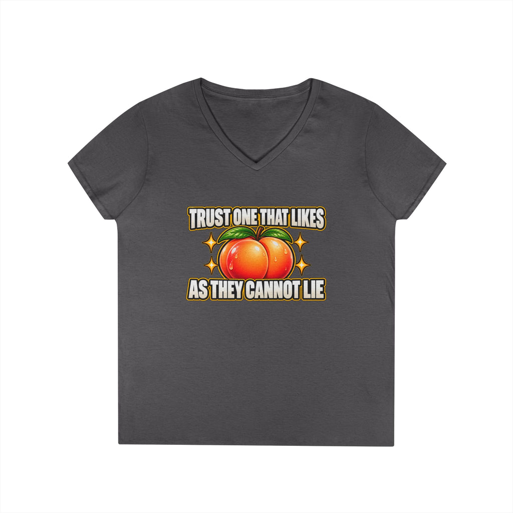 Trust one that likes as they cannot lie Shirt | V-neck Womens Tee | 90s 00s Hip Hop Pop Culture Nostalgia Millennial Era