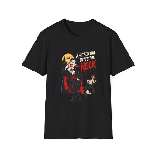 Another One Bites the Neck Dracula T-Shirt | Vampire Halloween Tee