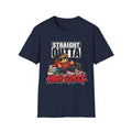 Straight Outta High School T-Shirt | Adult 90s 2000s Nostalgia Graduate, Class of 2026 2027 School Design
