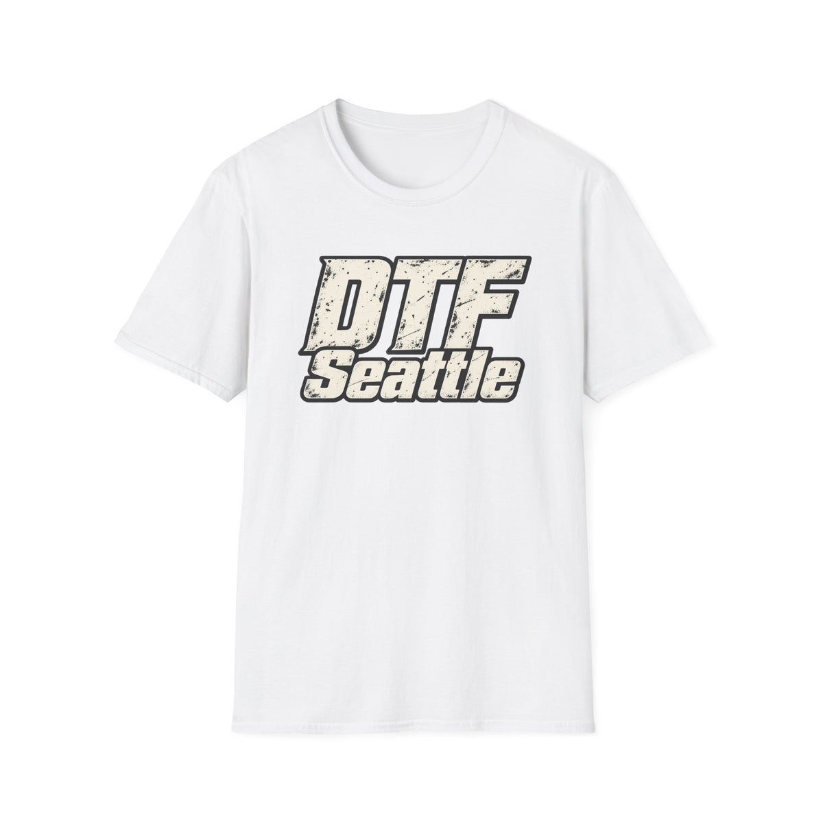 DTF Seattle T-Shirt | Vintage Athletic Logo