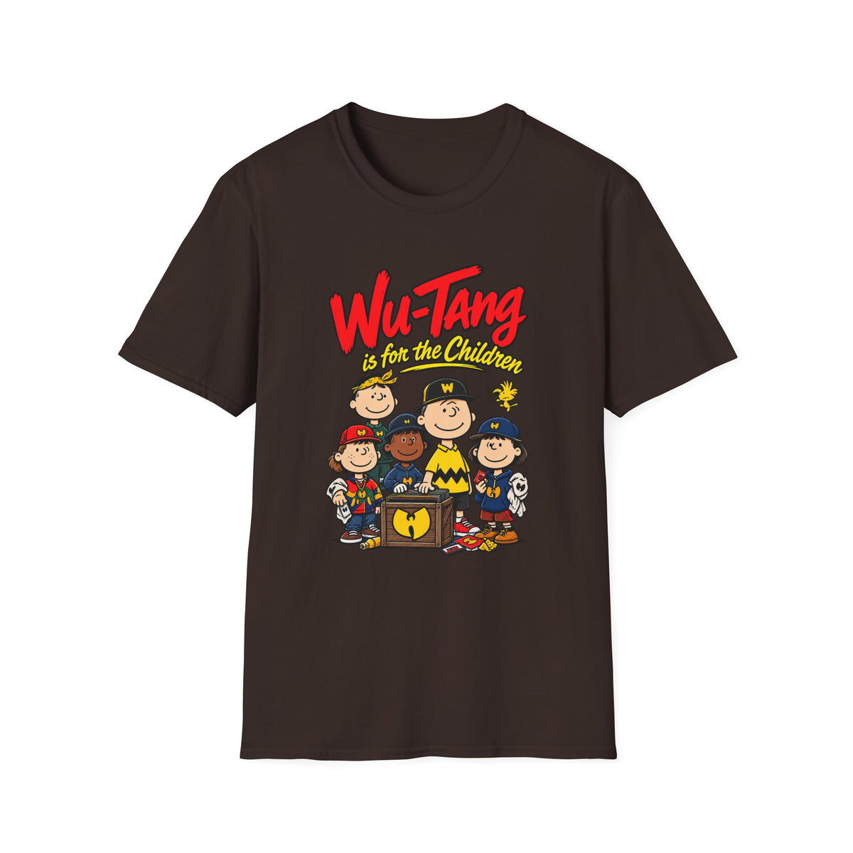 Wu-Tang is for the Children T-Shirt | Cartoon Hip Hop Logo Tee | 1990's 2000's Nostalgia Throwback