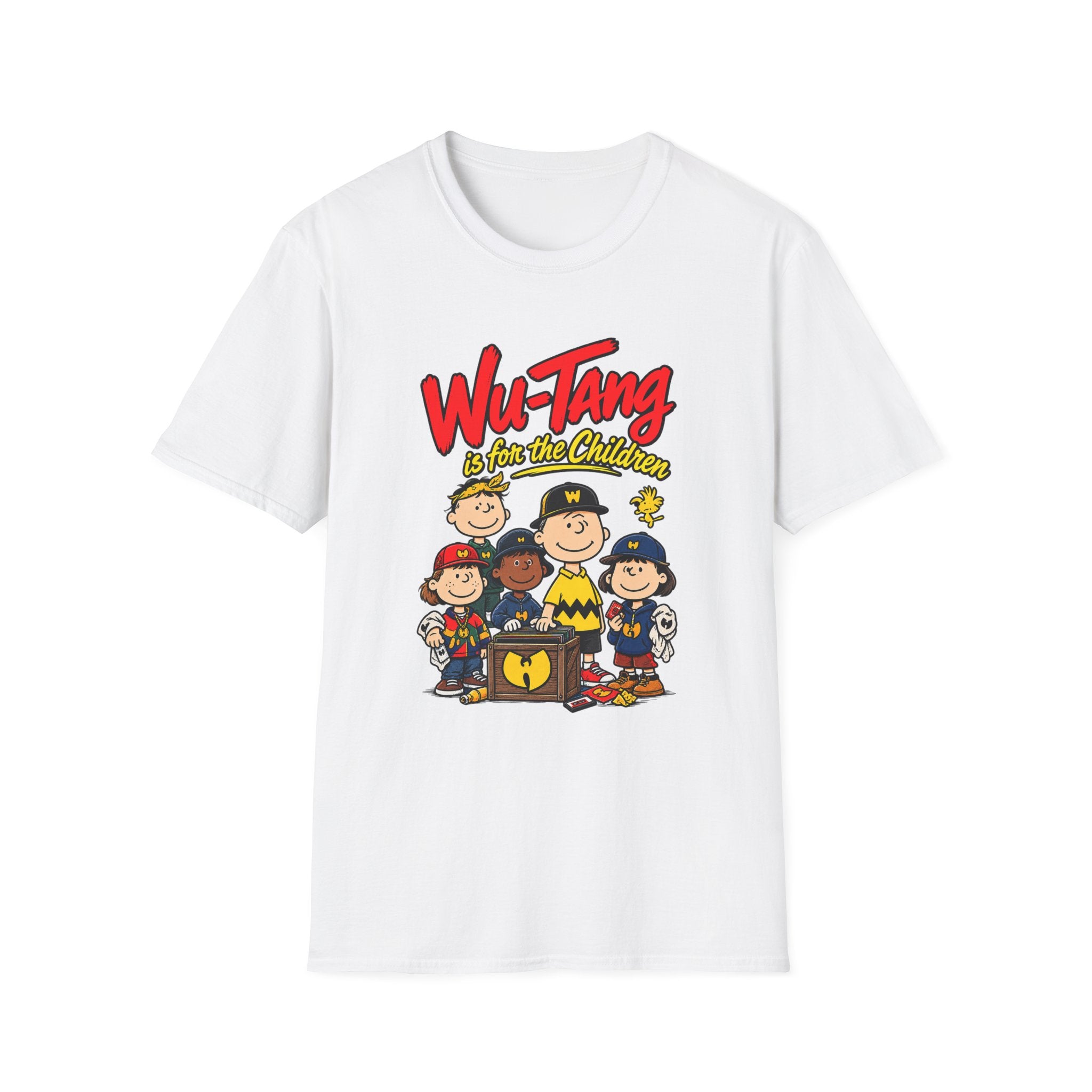 Wu-Tang is for the Children T-Shirt | Cartoon Hip Hop Logo Tee | 1990's 2000's Nostalgia Throwback