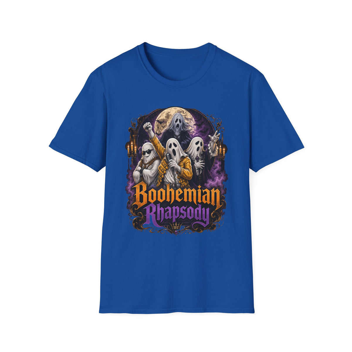 Boohemian Rhapsody Ghost Band T-Shirt | Halloween Rock Music Tee