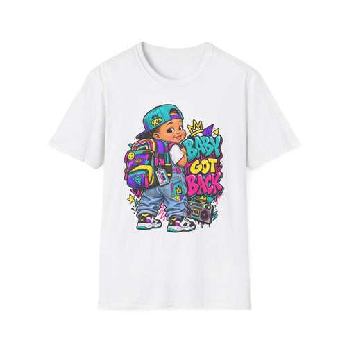 Baby Got Back toddler boy graphic T-Shirt | 90s retro hip hop design | 90's 00's Hip Hop Pop Culture Nostalgia