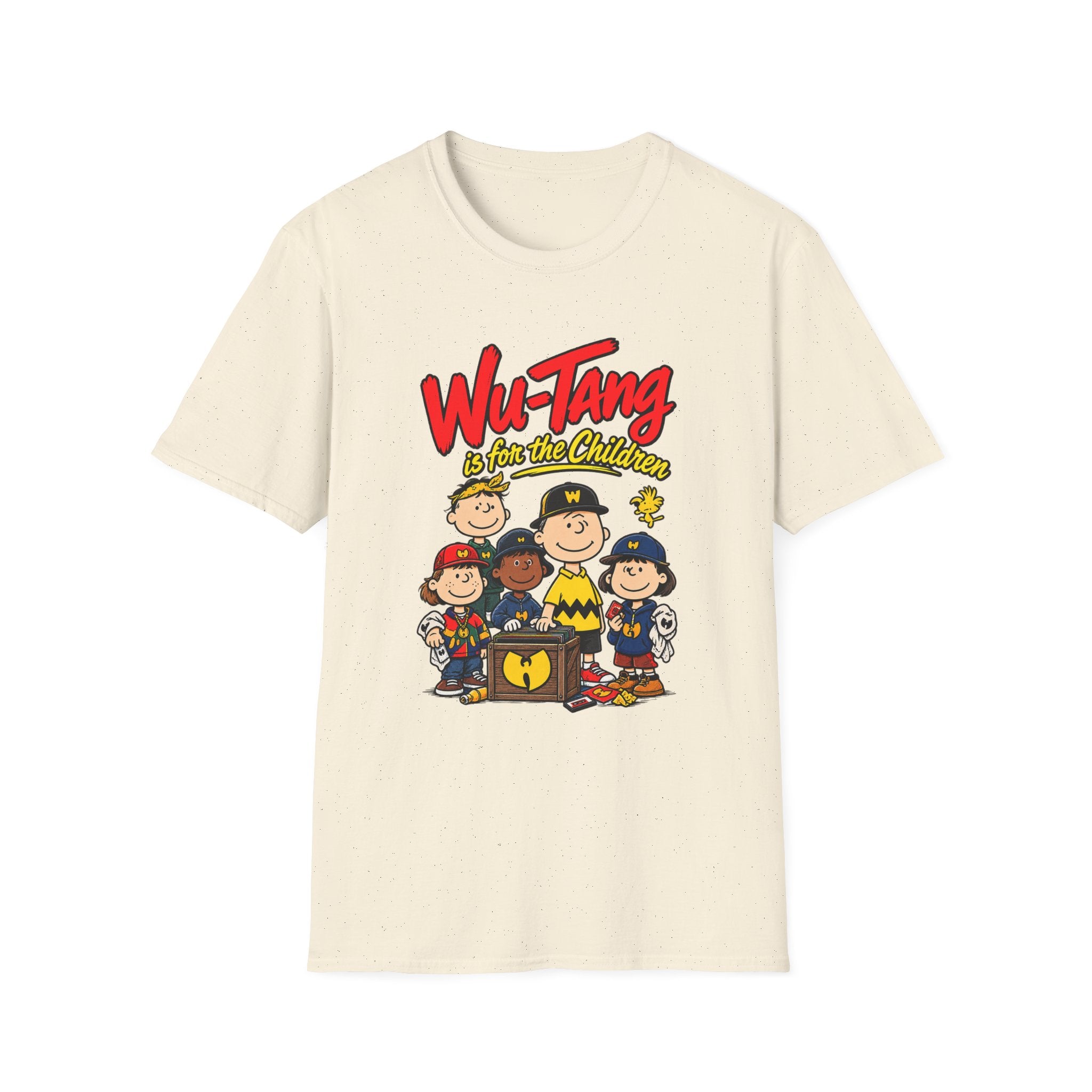 Wu-Tang is for the Children T-Shirt | Cartoon Hip Hop Logo Tee | 1990's 2000's Nostalgia Throwback