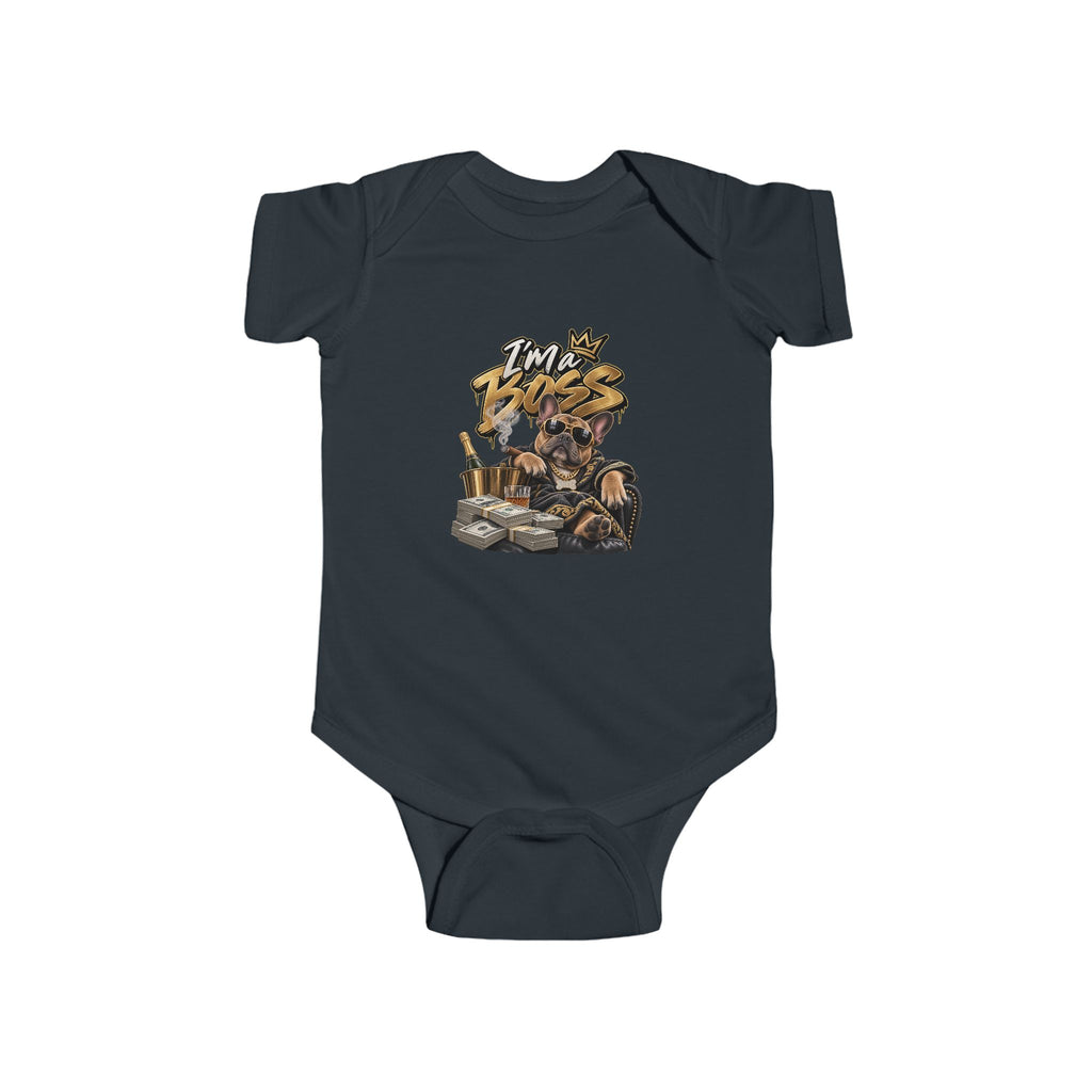 Im a Boss baby bodysuit | Safari Animal Adventure onesie | 90s 00s Hip Hop Pop Culture Nostalgia