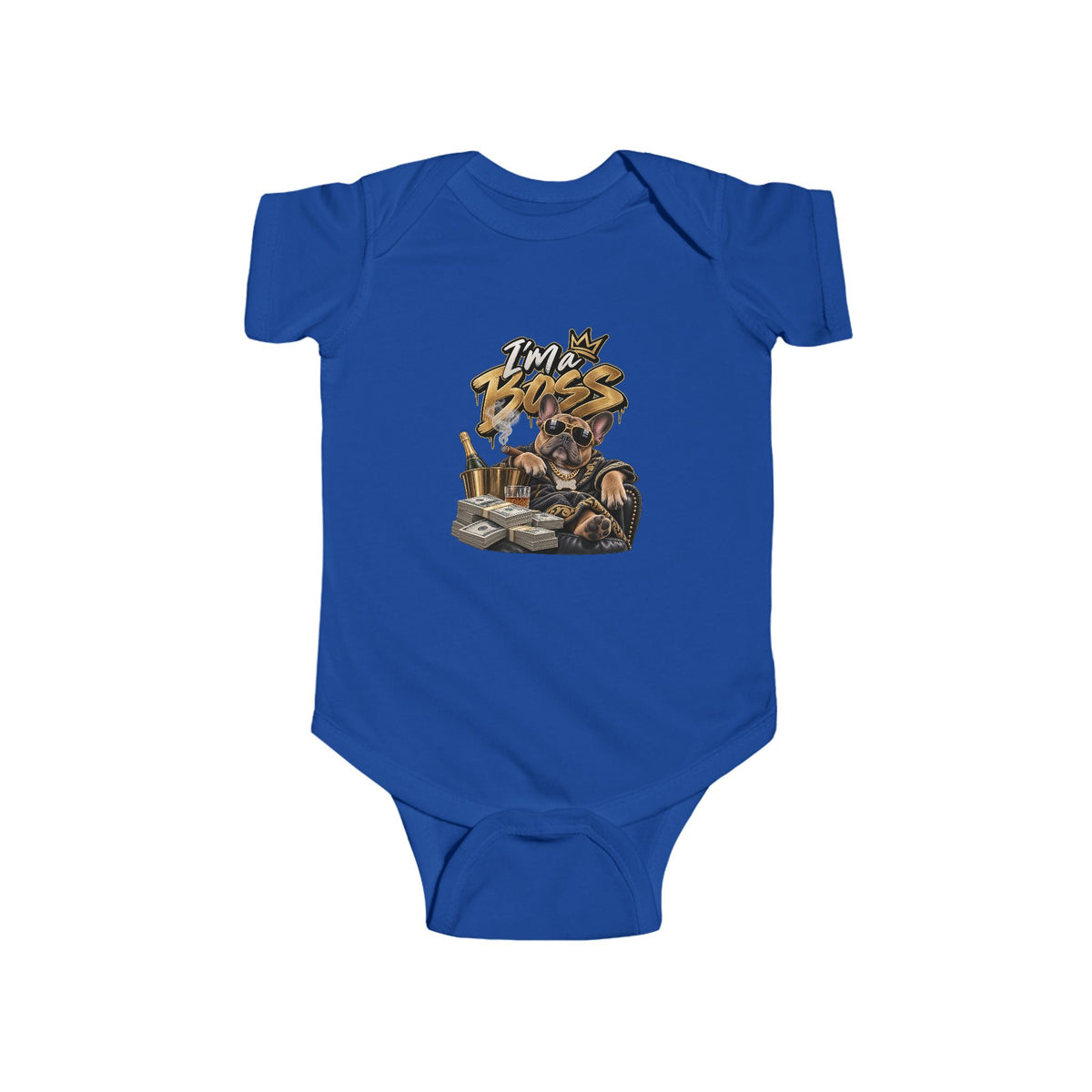 Im a Boss baby bodysuit | Safari Animal Adventure onesie | 90s 00s Hip Hop Pop Culture Nostalgia