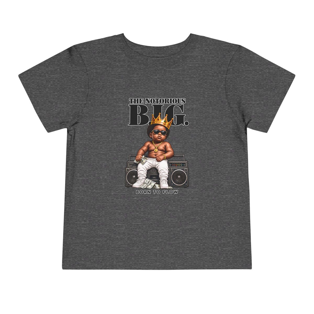 Notorious Baby Graphic Tee | Toddler Shirt, Born to Flow Design