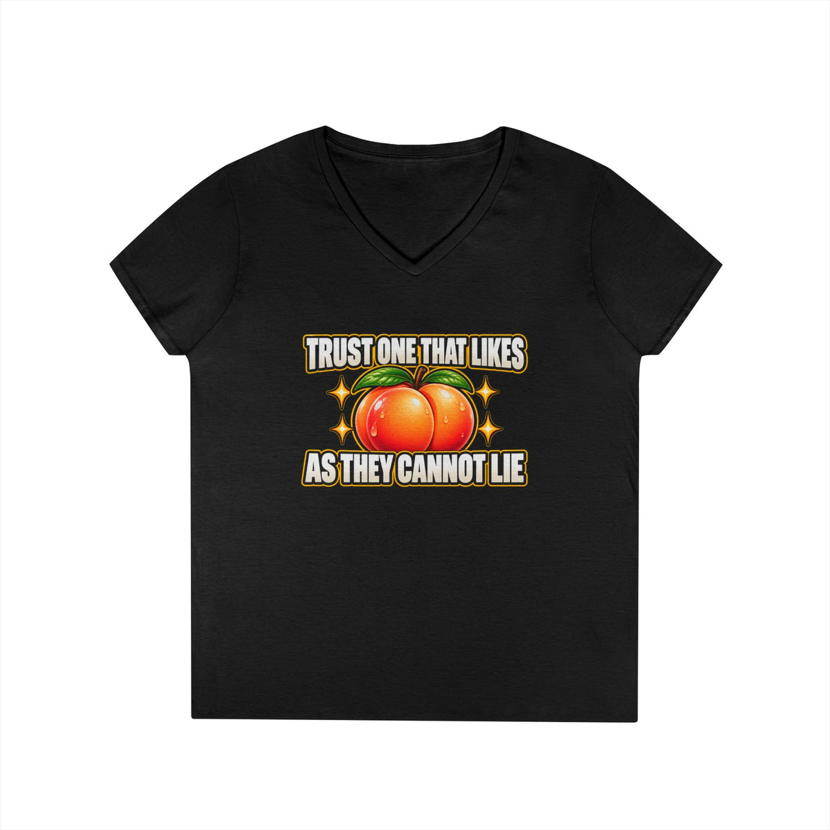 Trust one that likes as they cannot lie Shirt | V-neck Womens Tee | 90s 00s Hip Hop Pop Culture Nostalgia Millennial Era