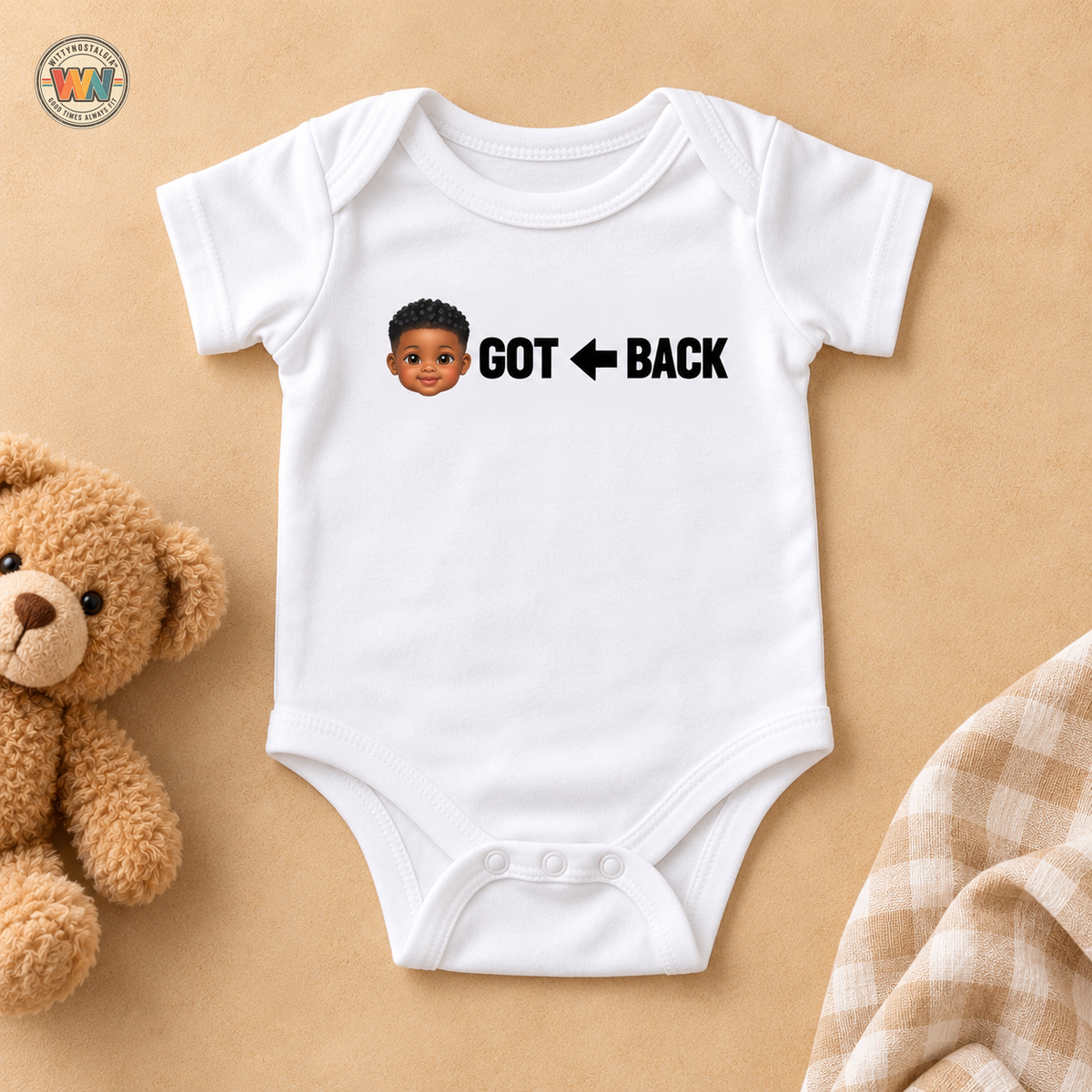 Baby Got Back Infant Bodysuit | Baby Onesie | 90s 2000s Retro Nostalgia