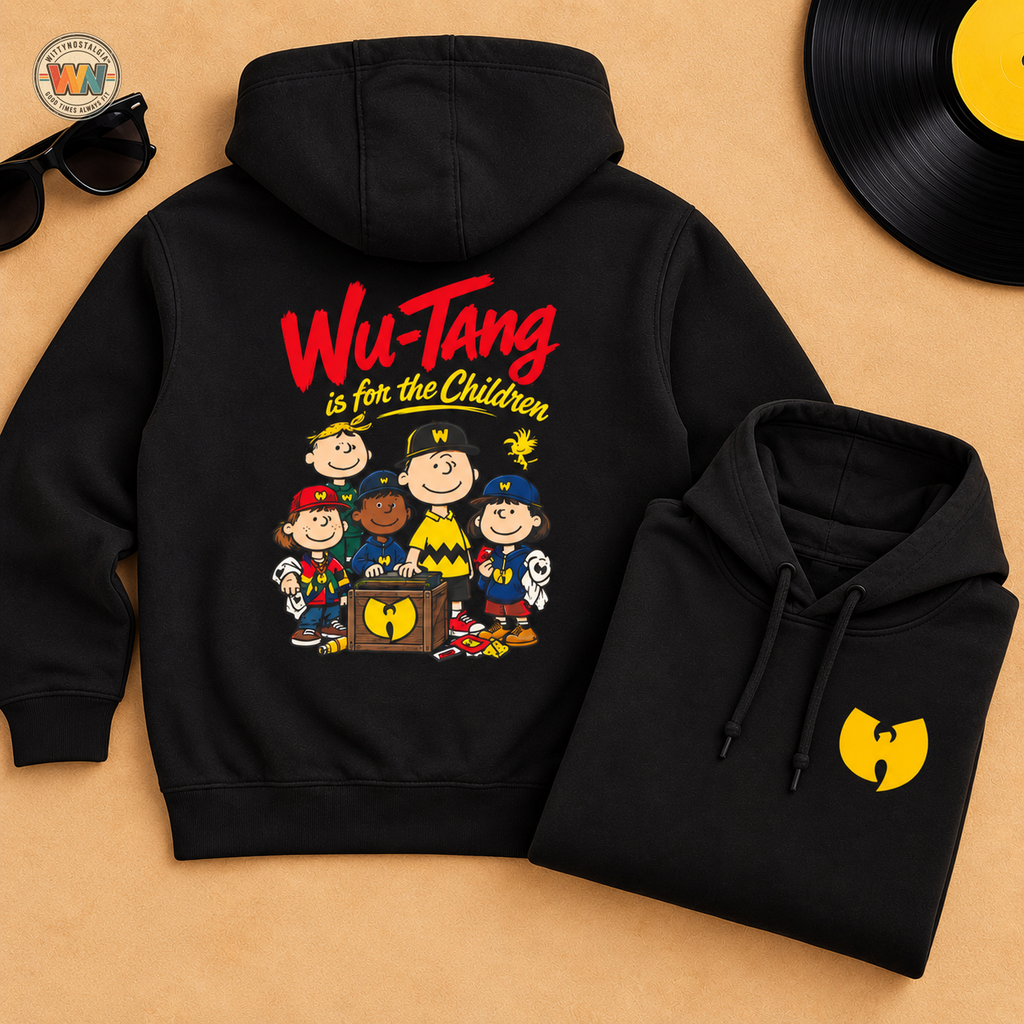 Wu-Tang for The Children Hoodie Adult | Three-Panel Fleece Hoodie | 90s 00s Hip Hop Pop Culture Nostalgia Millennial Era