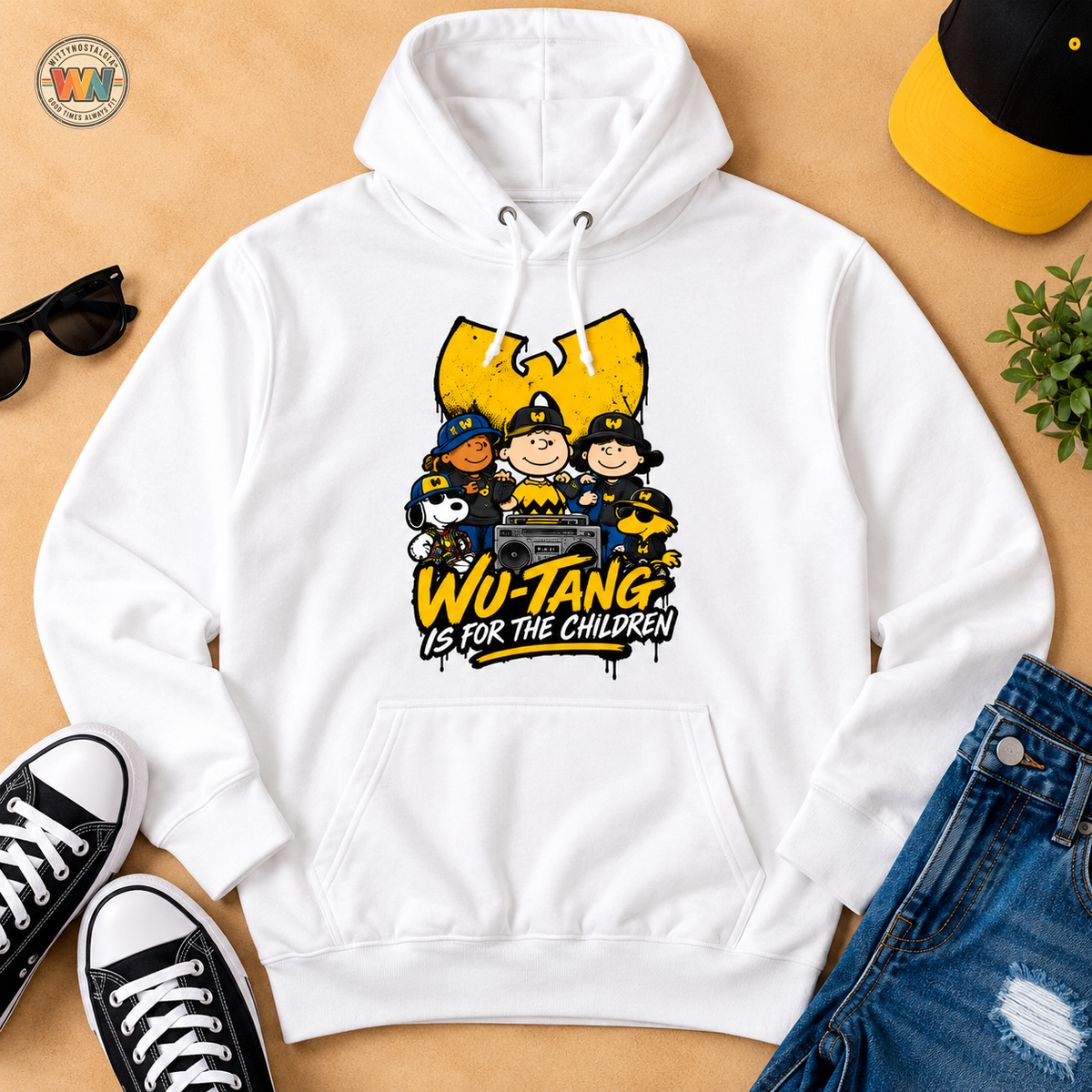 Wu-Tang Clan For The Children Hoodie | Hip Hop Graphic Pullover | 90s 00s Hip Hop Nostalgia Pop Culture