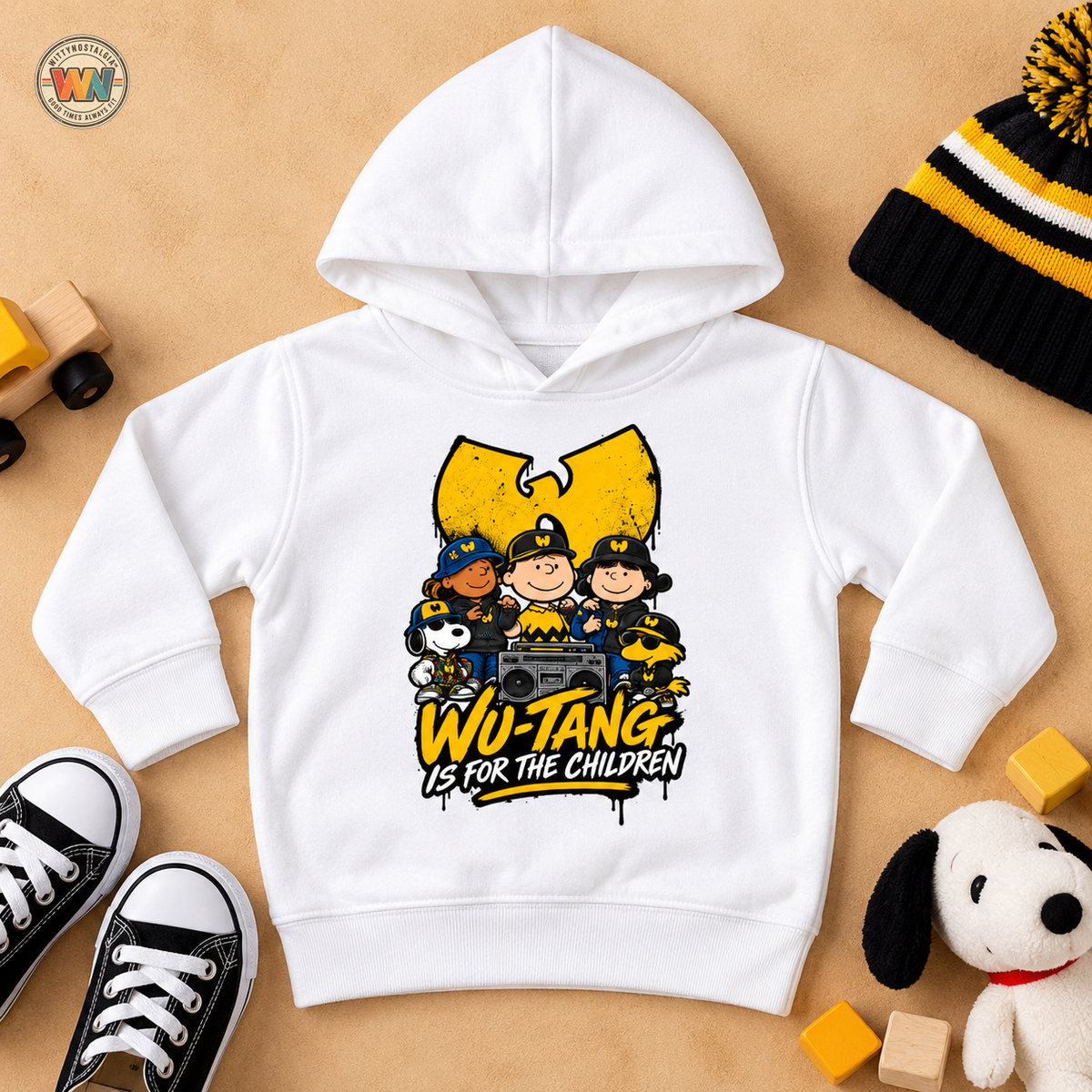 Wu-Tang Children character hoodie | Toddler Pullover Fleece Hoodie | 90s 00s Hip Hop Nostalgia Pop Culture