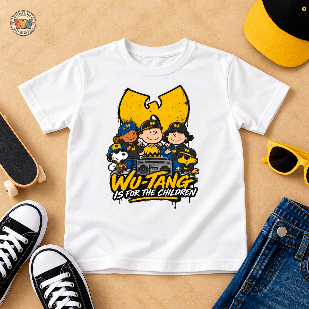 Wu-Tang Kids characters T-Shirt | Wu Tang is for the Children kids tee
