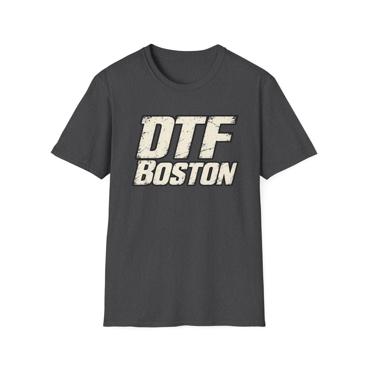 DTF Boston T-Shirt | Retro Distressed Sports Logo