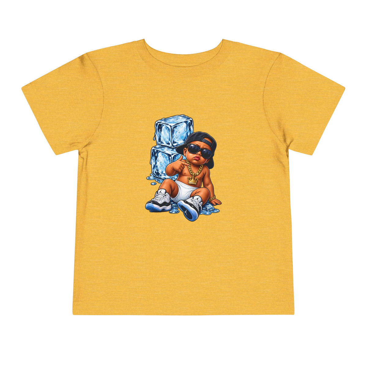 Ice Ice Baby with Toddler Tee | Hip Baby Illustration