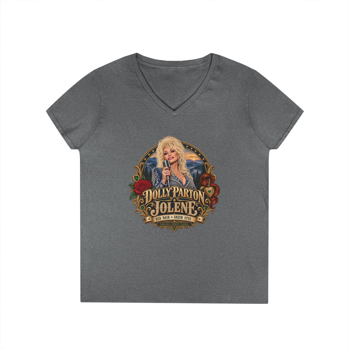 Jolene Song Vintage Portrait T-Shirt | Country Music Tee | Dolly Parton tribute Memorial