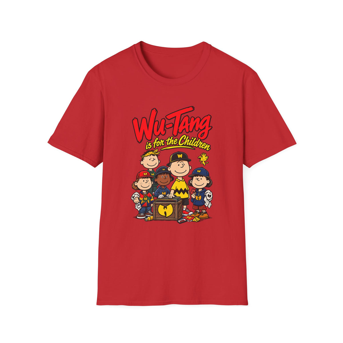 Wu-Tang is for the Children T-Shirt | Cartoon Hip Hop Logo Tee | 1990's 2000's Nostalgia Throwback