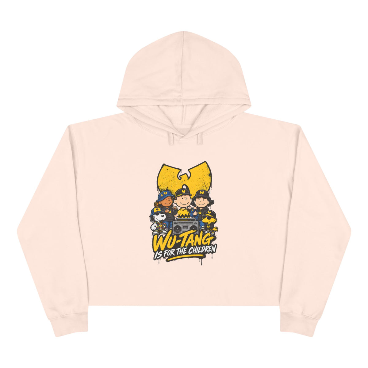 Wu-Tang For the Children crew Crop Hoodie | Wu-Tang Women Hoodie | 90s 00s Hip Hop Nostalgia Millennial Era Pop Culture