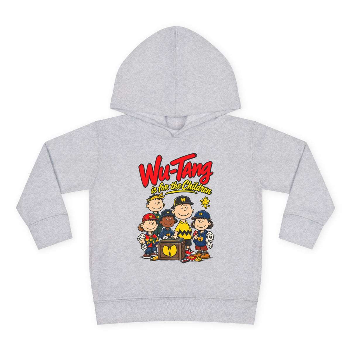 Wu-Tang Is For the Children Hoodie | Toddler Pullover Fleece Hoodie | 90s 00s Hip Hop Nostalgia Pop Culture