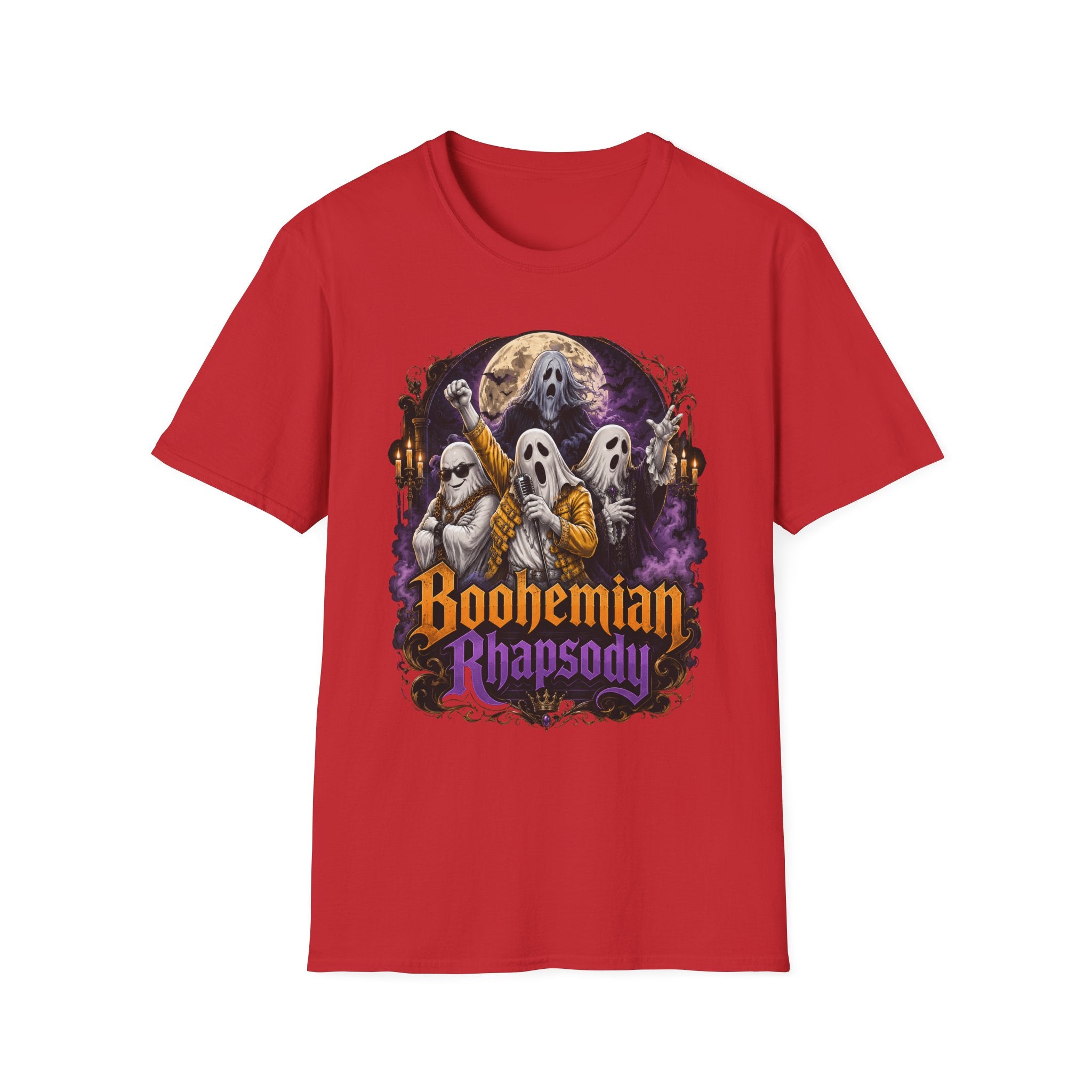 Boohemian Rhapsody Ghost Band T-Shirt | Halloween Rock Music Tee
