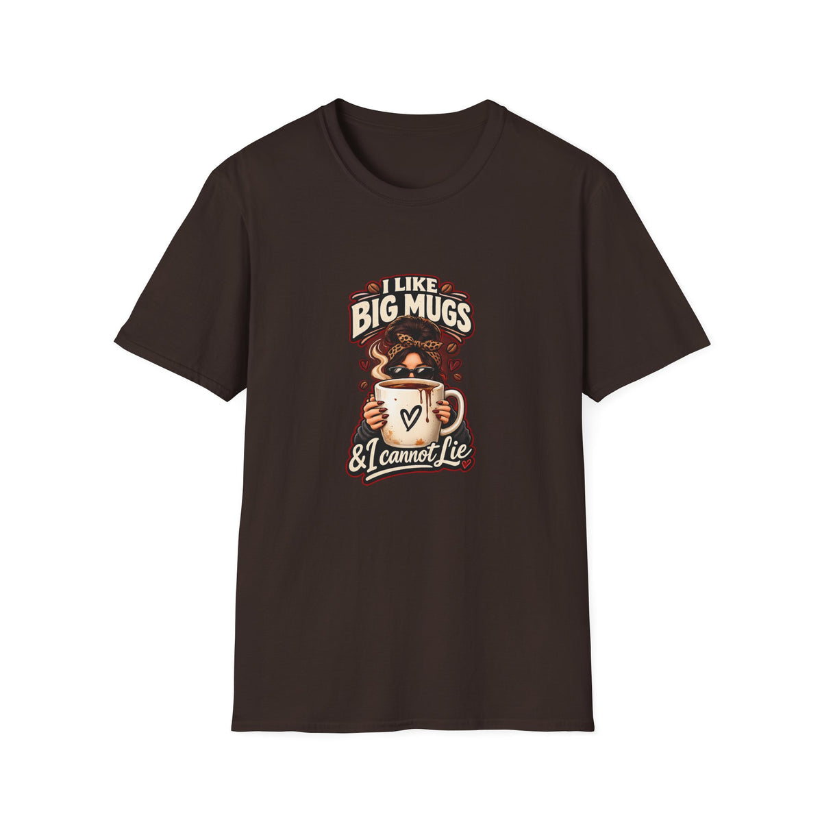 I Like Big Mugs T-Shirt | Coffee Lover Graphic Tee