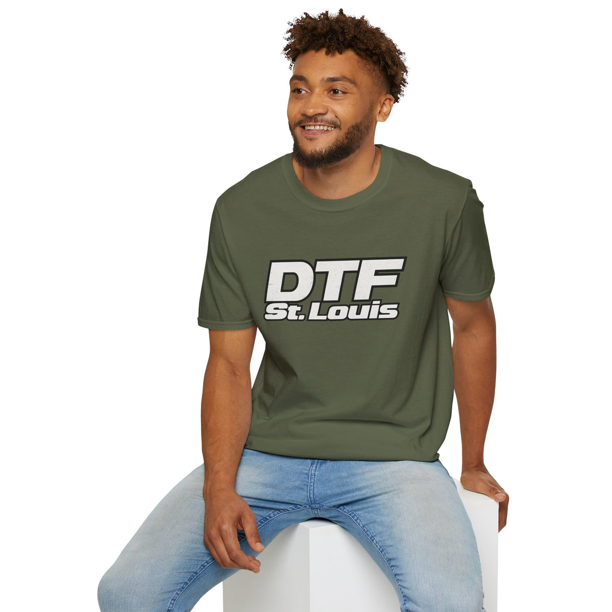 DTF St. Louis T-Shirt Soft Style | City Pride, Bold Logo