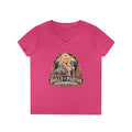 Dolly Parton Portrait V-Neck Tribute T-Shirt | Country Music Icon Tee