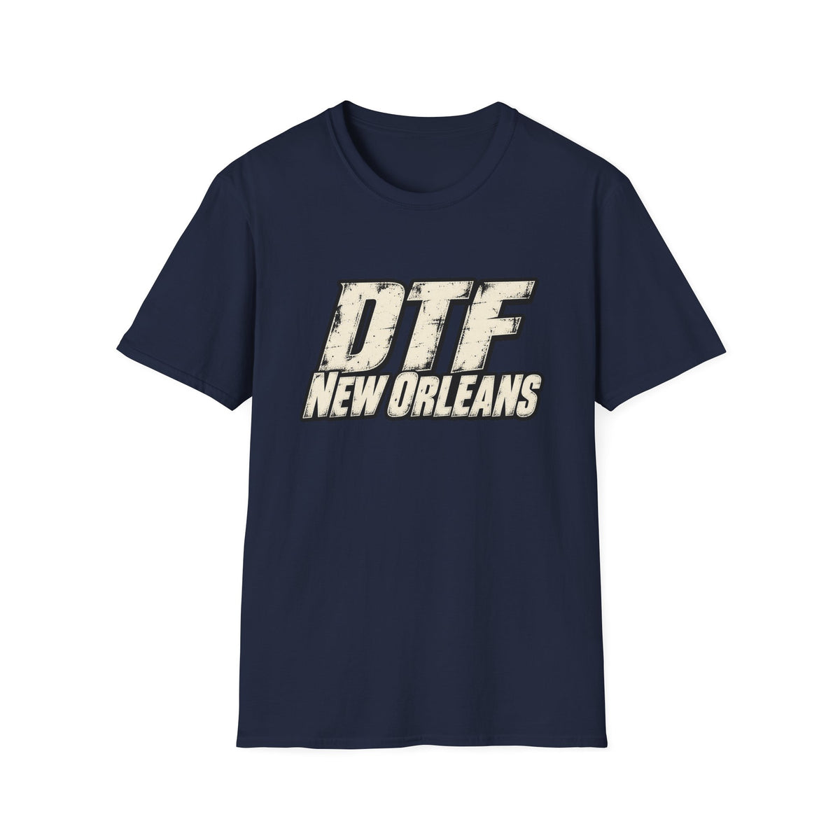 DTF New Orleans T-Shirt | Vintage Block Lettering, City Pride