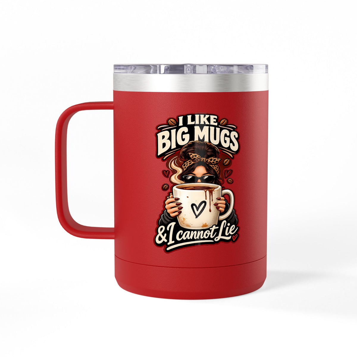 Caffeine and Chaos Coffee Mug Tumbler, 15oz | 90's 00's Hip Hop Nostalgia