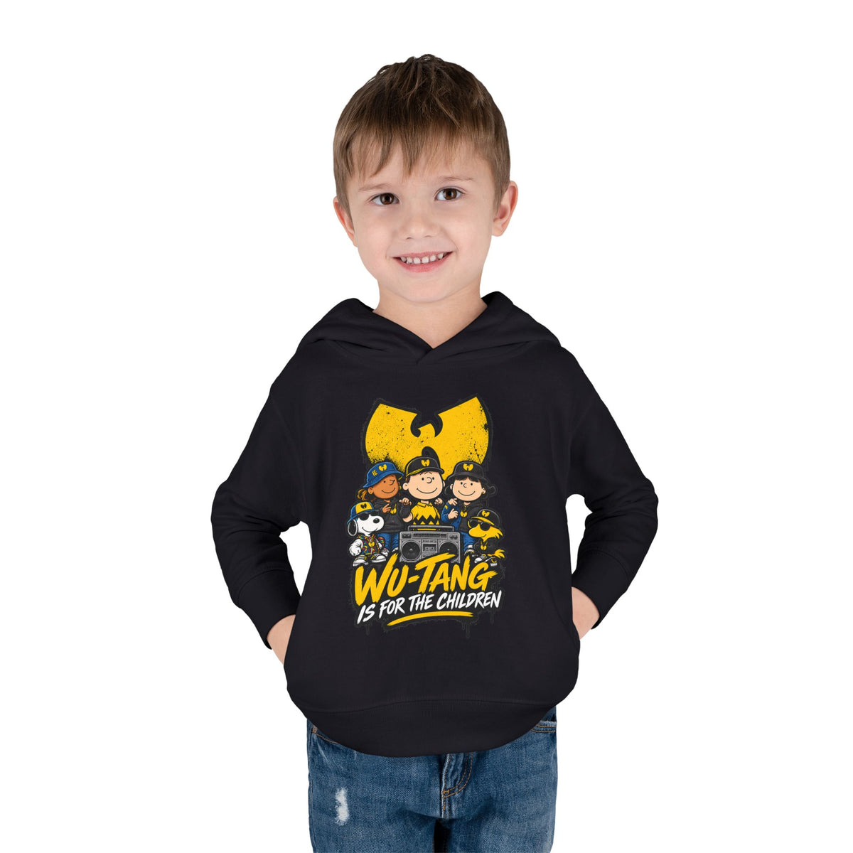 Wu-Tang Children character hoodie | Toddler Pullover Fleece Hoodie | 90s 00s Hip Hop Nostalgia Pop Culture