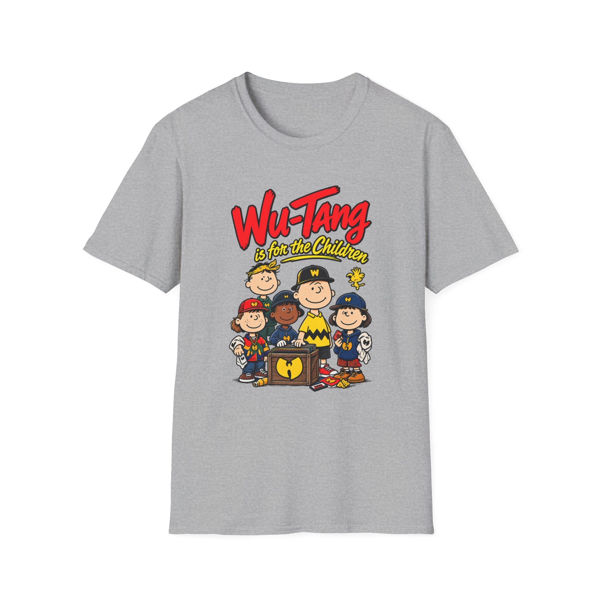 Wu-Tang is for the Children T-Shirt | Cartoon Hip Hop Logo Tee | 1990's 2000's Nostalgia Throwback