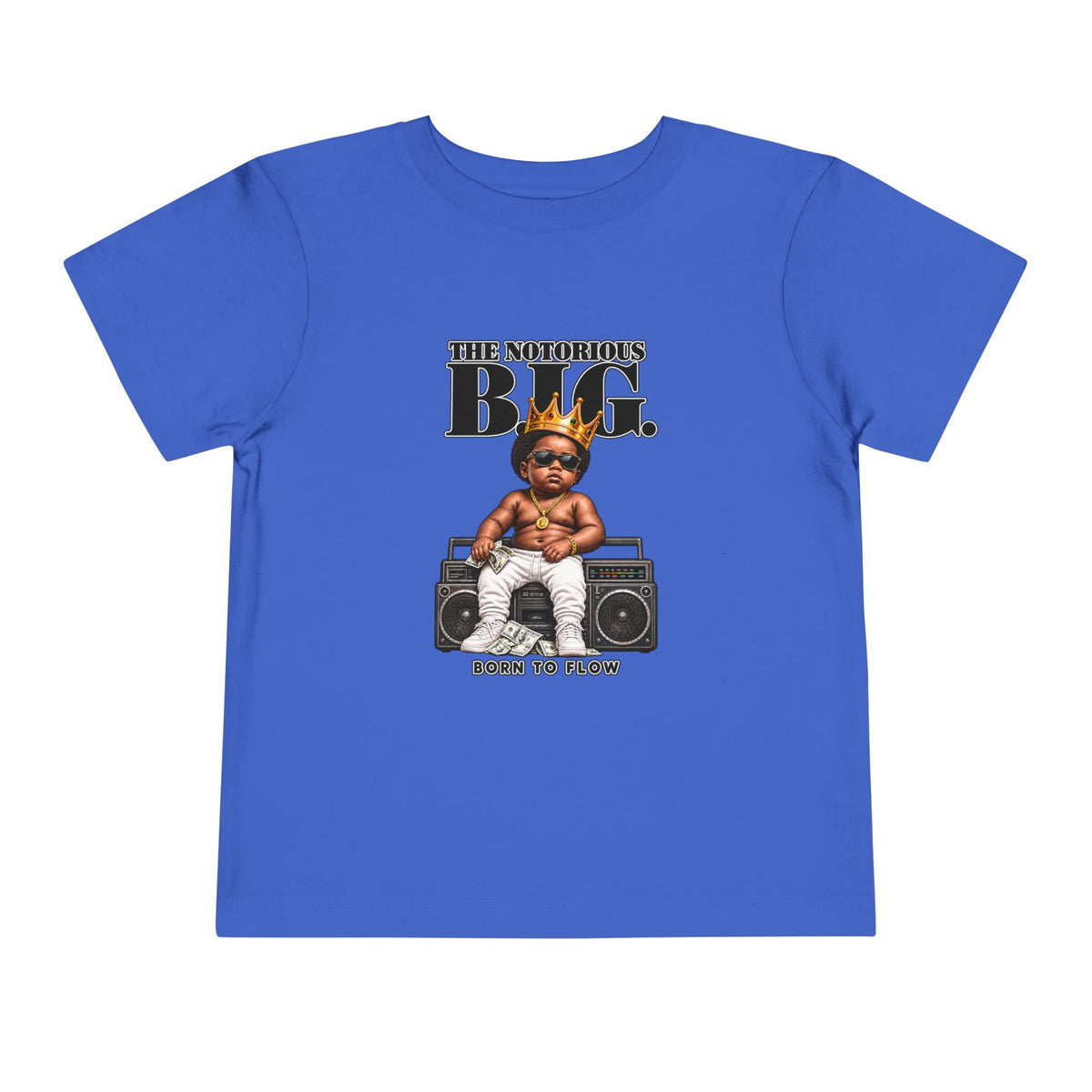 Notorious Baby Graphic Tee | Toddler Shirt, Born to Flow Design