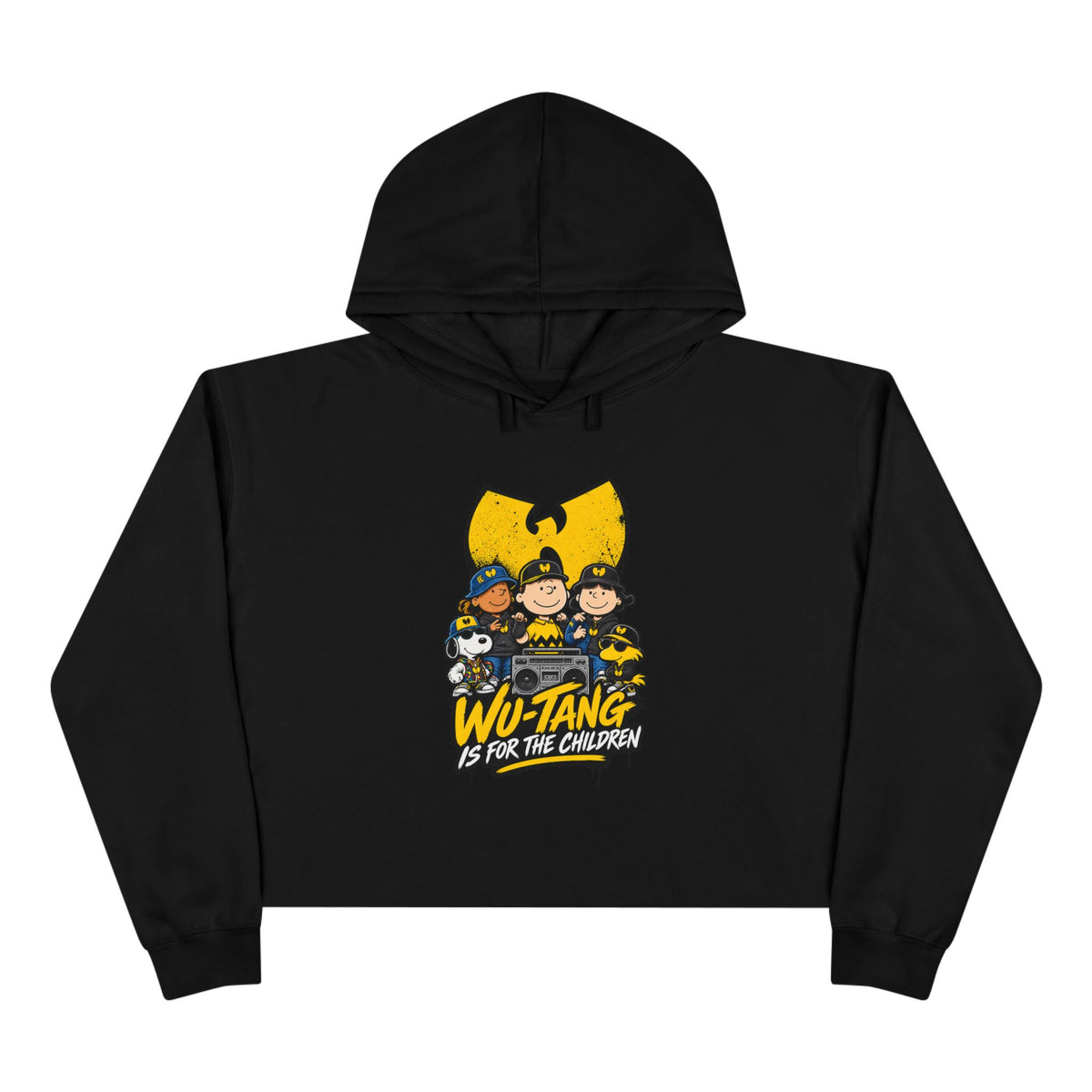 Wu-Tang For the Children crew Crop Hoodie | Wu-Tang Women Hoodie | 90s 00s Hip Hop Nostalgia Millennial Era Pop Culture