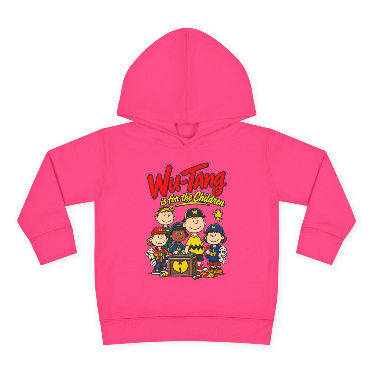 Wu-Tang Is For the Children Hoodie | Toddler Pullover Fleece Hoodie | 90s 00s Hip Hop Nostalgia Pop Culture