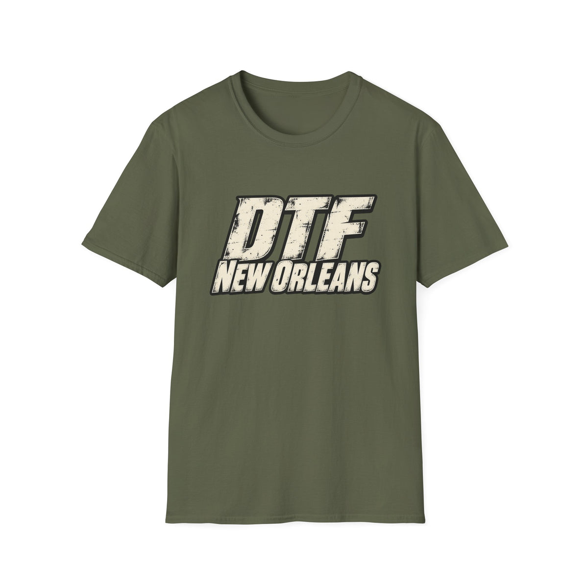 DTF New Orleans T-Shirt | Vintage Block Lettering, City Pride