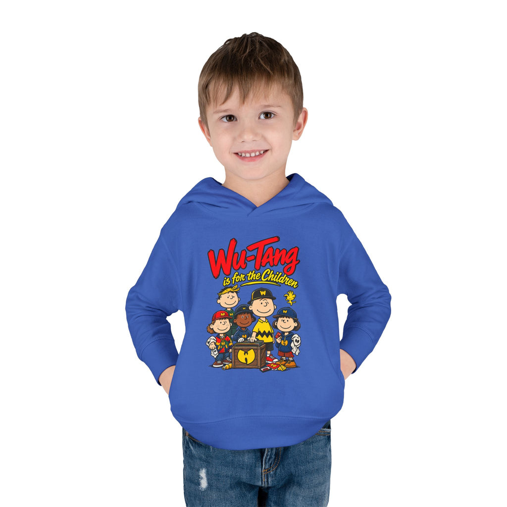 Wu-Tang Is For the Children Hoodie | Toddler Pullover Fleece Hoodie | 90s 00s Hip Hop Nostalgia Pop Culture