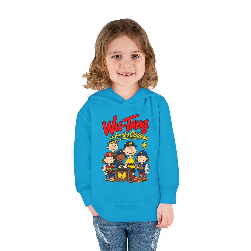 Wu-Tang Is For the Children Hoodie | Toddler Pullover Fleece Hoodie | 90s 00s Hip Hop Nostalgia Pop Culture