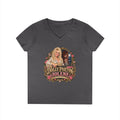 Dolly Parton Jolene Pink Portrait Tee | V-Neck Shirt | Memorial Tribute