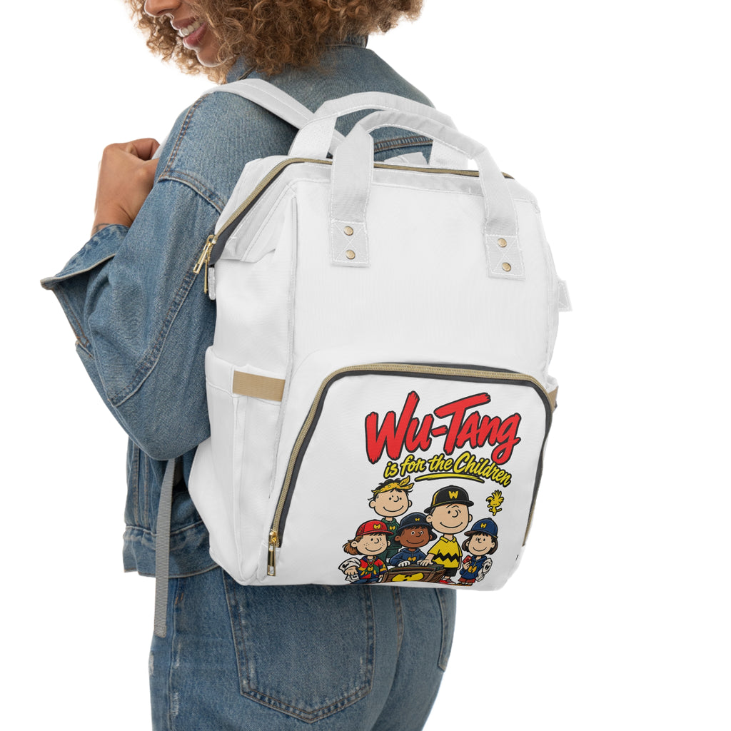 Wu-Tang is for the Children diaper backpack | 90s 00s Hip Hop Nostalgia Pop Culture diaper bag