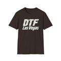 DTF Las Vegas T-Shirt | Vintage Bold Text Vegas Tee