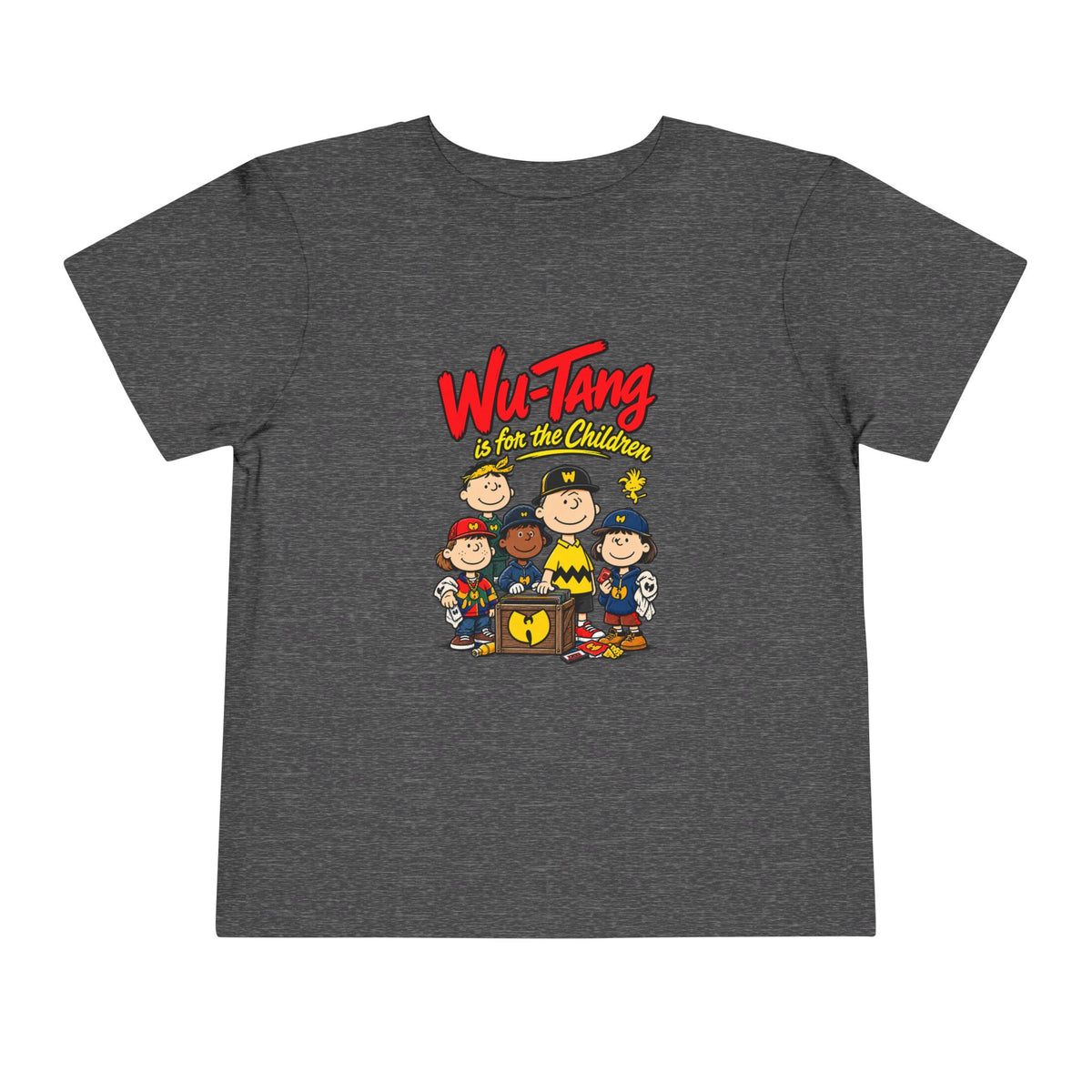 Wu-Tang Peanuts Cartoon Toddler Tee | Hip Hop Parody
