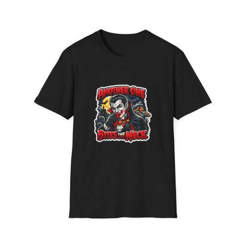 Another One Bites the Neck T-Shirt | Vampire Horror Graphic Tee