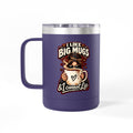 Caffeine and Chaos Coffee Mug Tumbler, 15oz | 90's 00's Hip Hop Nostalgia