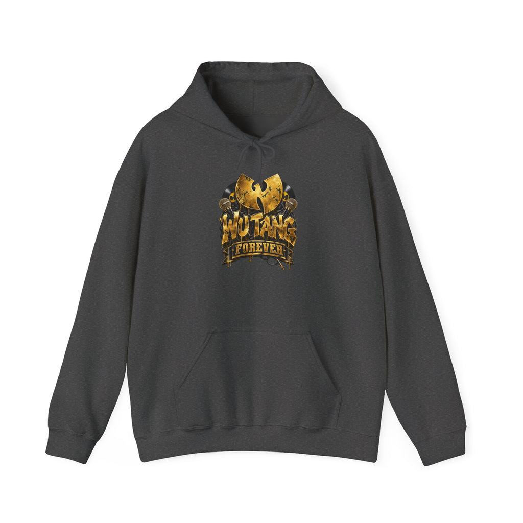 Wu-Tang Clan Logo Hall of Fame Hoodie | Hip Hop Music Graphic Pullover | 90s 00s Hip Hop Nostalgia
